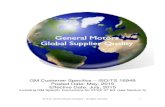 General Motors Global Supplier Quality Motors_927a6.pdf · General Motors Global Supplier ... General Document ... General Motors Advanced Product Quality Planning and Control Plan,