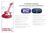 CAD/Detailing, ProConcrete & · PDF fileProConcrete & ProRebar FORUM SESSON MATERIALS What’s New in CAD/Detailing ... done in MicroStation V8i using Models, Annotation Scales and