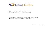 Human Resources 9.1 Payroll Training Guide - HCSD Super User/Human... · Oracle Corporation and its affiliates disclaim any liability for any damages ... Human Resources 9.1 Payroll