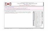 AutoCAD 2D Advanced - The CAD Guythecadguys.com/Sample Content/AutoCAD 2D Advanced/AutoCAD 2… · AutoCAD 2D Advanced Module 10 Dynamic Blocks - Part 2 ... Creating Dynamic Blocks