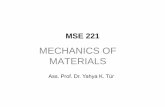 MECHANICS OF MATERIALS - Gebze Teknik Üniversitesianibal.gyte.edu.tr/hebe/AblDrive/68431132/w/Storage/101_2011_1_221... · Things to Know Course Book : Statics and Mechanics of Materials,