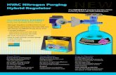 HVAC Nitrogen Purging NEW Hybrid Regulator - All Safe …allsafe.net/files/HVAC_nitrogen_reg_brochure.pdf · HVAC Nitrogen Purging ... The purpose of the nitrogen is to displace any