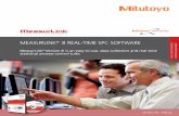 MEASURLINK 8 REAL-TIME SPC SOFTWARE - · PDF fileBulletin No. 2188 (2) SMALL TOOL INSTRUMENTS AND DATA MANAGEMENT MEASURLINK® 8 REAL-TIME SPC SOFTWARE MeasurLink® Version 8 is an