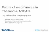 Future of e-commerce in Thailand & ASEAN - UNESCAP of Ecommerce in Thailand... · Future of e-commerce in Thailand & ASEAN ... e-Commerce industry in ASEAN and Asia in the general