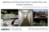 Lighting and Electrical Team Leadership and Project · PDF fileLighting and Electrical Team Leadership ... the BBA Lighting & Electrical Project Team is pursuing projects ... Lighting