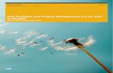 SAP Portfolio and Project Management 1.0 for SAP · PDF fileSAP Portfolio and Project Management for SAP S/4HANA Overview contains the following ... Make sure that you have the up-to-date