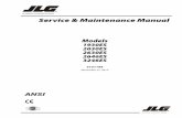 Service & Maintenance Manual - JLG Industries Scissor Lifts... · Service & Maintenance Manual Models 1930ES 2030ES 2630ES 2646ES 3246ES 3121166 November 27, 2013