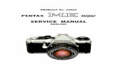 ME Super Service Manual - PENTAX .23903 Page 1 of 32 Disassembling and assembling procedures are almost the same as 23900 and/or 23901. Therefore, the details of disassembling and