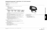 Industrial Areamaster Generation 2 HL LED Luminaire · PDF fileIndustrial Areamaster ... — Production facilities — Warehouses — Processing plants — Storage areas — Parking