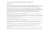 The FAO-GIZ MicroBanking System - mbwin.netmbwin.net/download/MBWin Fact Sheet.pdf · The FAO-GIZ MicroBanking System Overview The FAO-GIZ MicroBanking System for Windows (MBWin)