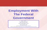 Employment With The Federal Government - South Dakotadhs.sd.gov/drs/recorded_videos/training/scheduleA/doc/FED Employ... · Employment With The Federal Government USDA - NRCS ...