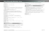 Workbook Answer Key UNIT 10 -  · PDF fileWorkbook Answer Key UNIT 10 ... false 2. false 3. true 4. false 5. true 6. true 7. aflse ... this answer key contains some examples of
