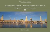 EmploymEnt law ovErviEw 2017 - L&E Globalknowledge.leglobal.org/wp-content/uploads/LEGlobal_Memo_Saudi... · EmploymEnt law ovErviEw 2017 Kingdom of Saudi Arabia. ... Human Resource