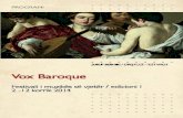 VOX BAROQUE 2014 -   file- 2 - VOX BAROQUE 2014 - PROGRAMI - 3 - VOX BAROQUE 2014 - PROGRAMI Festivali i Muzikës së Vjetër “ Vox Baroque” (2 deri më 12