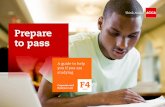 Prepare to pass - ACCA · PDF filePrepare to pass A guide to help you ... the ACCA website – we will provide you with specific guidance on ... pocket notes to help you remember the