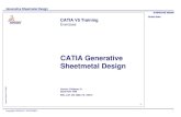 CATIA Generative Sheetmetal Design - Freeyvonet.florent.free.fr/SERVEUR/COURS CATIA/CATIA... · CATIA Generative Sheetmetal Design CATIA V5 Training Exercises Version 5 Release 19