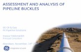 ASSESSMENT AND ANALYSIS OF PIPELINE BUCKLES · PDF fileAssessment And Analysis Of Pipeline Buckles ... PD 8010-2:2004, Code of Practice for Pipelines Part 2: Subsea Local buckling