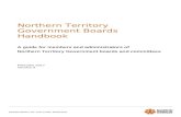 Northern Territory Government Boards Handbook Web viewNorthern Territory Government Boards Handbook. ... Advertisements may be placed in newspapers or in industry or ... may also set