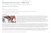 Economics For Everyone Milky Way - CARE’s Ratings For... · 12/8/2015 Economics For Everyone Milky Way ... dairy products, offer higher margins than ... a report by CARE Ratings,