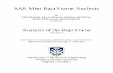 SAE Mini Baja Frame Analysis - Welcome - College of · PDF fileSAE Mini Baja Frame Analysis By Chris Bennett, Eric Lockwood, Anthony McClinton, Robin McRee and Colin Pemberton Team