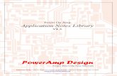 Application Notes Library v1 - Power Amp  · PDF filePower Op Amp Application Notes Library V1.1 PowerAmp Design Simple Power Op Amp Solutions PowerAmp Design 3381 W Vision Dr