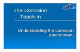 The Corrosion Teach-in - OLI Systemssupport.olisystems.com/Documents/Manuals/Corrosion... · pitting corrosion ¾Generate real ... The Corrosion Analyzer. Today’s seminar ... The