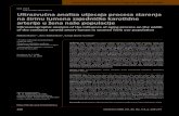 UDK 053.9 Ultrazvučna analiza utjecaja procesa starenja · PDF fileUltrazvučna analiza utjecaja procesa starenja na širinu lumena zajedničke karotidne . arterije u žena naše