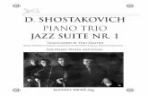 TRIO DMITRIJ D. SHOSTAKOVICH - ISUKU Verlag · PDF fileTranscribed by Trio Dmitrij for ... ˚e idea of celebrating by this transcription the genious of Shostakovich is typical of ...