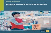 Internal Controls for Small Business - CPA Australia/media/corporate/allfiles/... · Internal controls for small business 2008 UPDATE ... of the financial, ... Your overall attitude