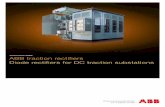 Traction Power Supply ABB traction rectifiers Diode ... · PDF fileABB traction rectifiers Diode rectifiers for DC traction substations Traction Power Supply. ... Single bridge 6-pulse
