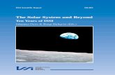 The Solar System and Beyond - ISSI : International Space ... · PDF fileThe Solar System and Beyond Ten Years of ISSI Johannes Geiss & Bengt Hultqvist (Eds.) ISSI Scientific Report