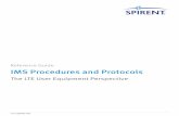 Reference Guide IMS roceres n rotocols - Spirent/media/White Papers/Mobile/Protocol... · The next part of the procedural flow includes IMS Registration, Event Subscription and Call
