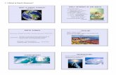 1.1 What is Earth Science? - Oak Park · PDF file1.1 What is Earth Science? Astronomy study of the universe Importance of Earth SCience Earth scientists help us a. predict natural