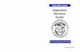 Inspection Services Guide - Charlottecharmeck.org/mecklenburg/county/LUESA/CodeEnforcement/Tools... · 32 2) Workflow for TP Inspection TABLE OF CONTENTS 1. GC submits on-line TP