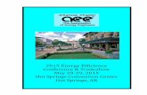 2015 Energy Efficiency Conference & Tradeshow May 28 …arkansasaee.org/images/meeting/052815/PDF_Download_Includes... · 2015 Energy Efficiency Conference & Tradeshow May 28-29,