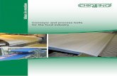 Conveyor and process belts for the food industry · PDF file2 3 CHIORINO manufactures conveyor and process belts that fully comply with the most recent european and international regulations