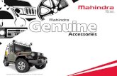 Copyright © 2012 Mahindra & Mahindra Ltd. All rights …assetsin.izmocars.com/userfiles/484/Thar CRDe Access… ·  · 2016-05-116 THAR CRDe SNORKEL PRODUCT FEATURES •Tried and