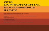 ENVIRONMENTAL PERFORMANCE INDEX - · PDF fileThe 2008 Environmental Performance Index (EPI) repre-sents the result of extensive consultations with subject-area specialists, statisticians,