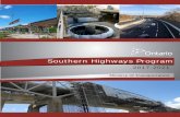 Southern Highways Program 2017-2021 - · PDF fileWEST ONTARIO EXPANSION 2017-2021 ... Rd.) to Waterloo Reg. Rd. 33 (Townline Rd.), Cambridge Six to ten-lane widening (HOV) 2021 . 403