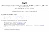 UNCITRAL Arbitration Rules - United Nations · PDF fileUNITED NATIONS COMMISSION ON ... Scope of application (article 1) and model arbitration ... accordance with the UNCITRAL Arbitration