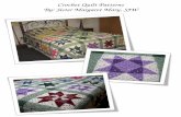 Crochet Quilt Patterns By: Sister Margaret Mary, SJW Crochet Quilt Afghan Pattern Update 2.pdf · SQUARE A Solid (This is a basic granny square.) Ch 4; join with slip st to form a