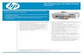 HP Photosmart D7460 Printer - …static.highspeedbackbone.net/pdf/HP-D7460-DataSheet.pdf · HP Photosmart D7460 Printer HP Photosmart D7460 Printer ... connectivity • Get freedom