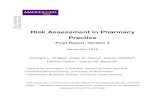 Risk Assessment in Pharmacy Practice stream... · Risk Assessment in Pharmacy Practice ... 2.3 Pharmacy risk as a “soft system” ... pharmacy practice ...