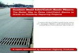 Custom Steel Inlet/Catch Basin Risers - Roads & Bridges Riser White... · Custom Steel Inlet/Catch Basin Risers: The Better Way to Raise Inlets/Catch Basins to Grade on Roadway Repaving