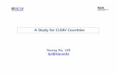A Study for CLMV Countries, NIA.pdf - unescap.org Study for CLMV Countries, NIA... · Summary of Findings in the CLMV Countries ... cooperation with existing carriers (eg Viettel