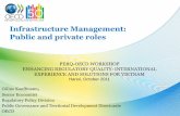 Infrastructure Management: Public and private · PDF fileInfrastructure Management: Public and private roles Céline Kauffmann, Senior Economist ... Not part of scope Together: 111
