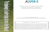 New Low Profile Low ESL Multi-Anode „Mirror“ Tantalum ... · PDF fileNew Low Profile Low ESL Multi-Anode „Mirror