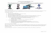 Know More In An Hour! The Purpose, Use and Care of Process ...lifetime-reliability.com/.../PGT005_Control_valves_training.pdf · Training in the Purpose, Use and Care of Process Control