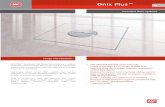 Onix Plus™ - MK Electric East/Ackermann Spec... · Onix Plus™ 47 screeded floor systems COmPARTmENT SEgREgATION l Height adjustable - 25 to 45mm l Set at 35mm as standard Onix