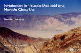 Introduction to Nevada Medicaid and Check Up · PDF fileIntroduction to Nevada Medicaid and Nevada Check Up ©2012 Hewlett-Packard Development Company, ... –Persons age 65 or older